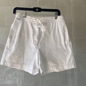 Ralph Lauren White 100% Cotton Shorts